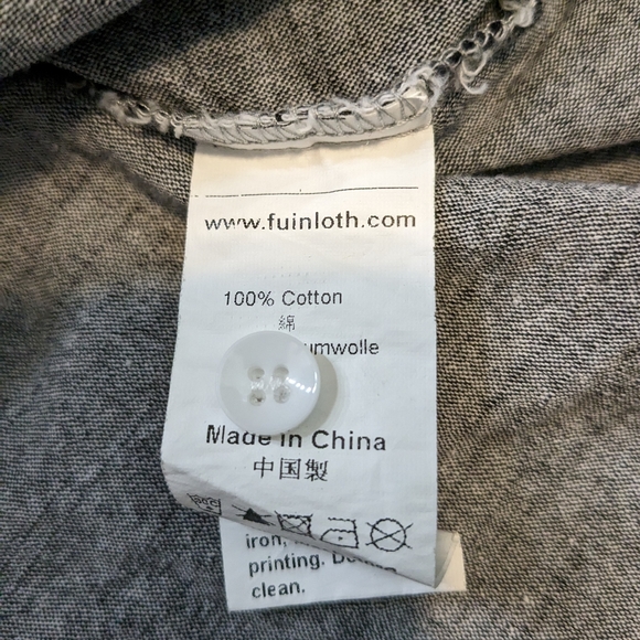 Fuinloth Long Sleeve Button Top - Picture 5 of 5